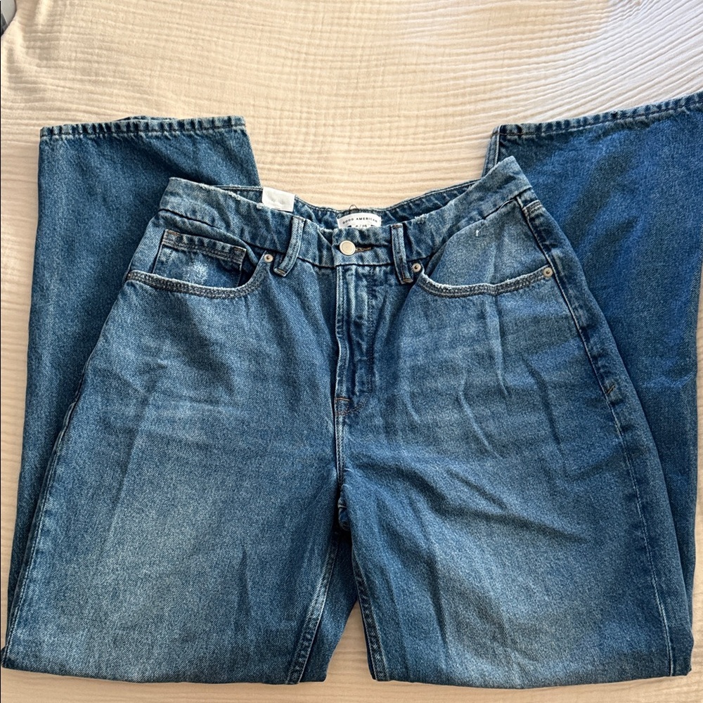 NWT! Good American '90s Relaxed Jeans